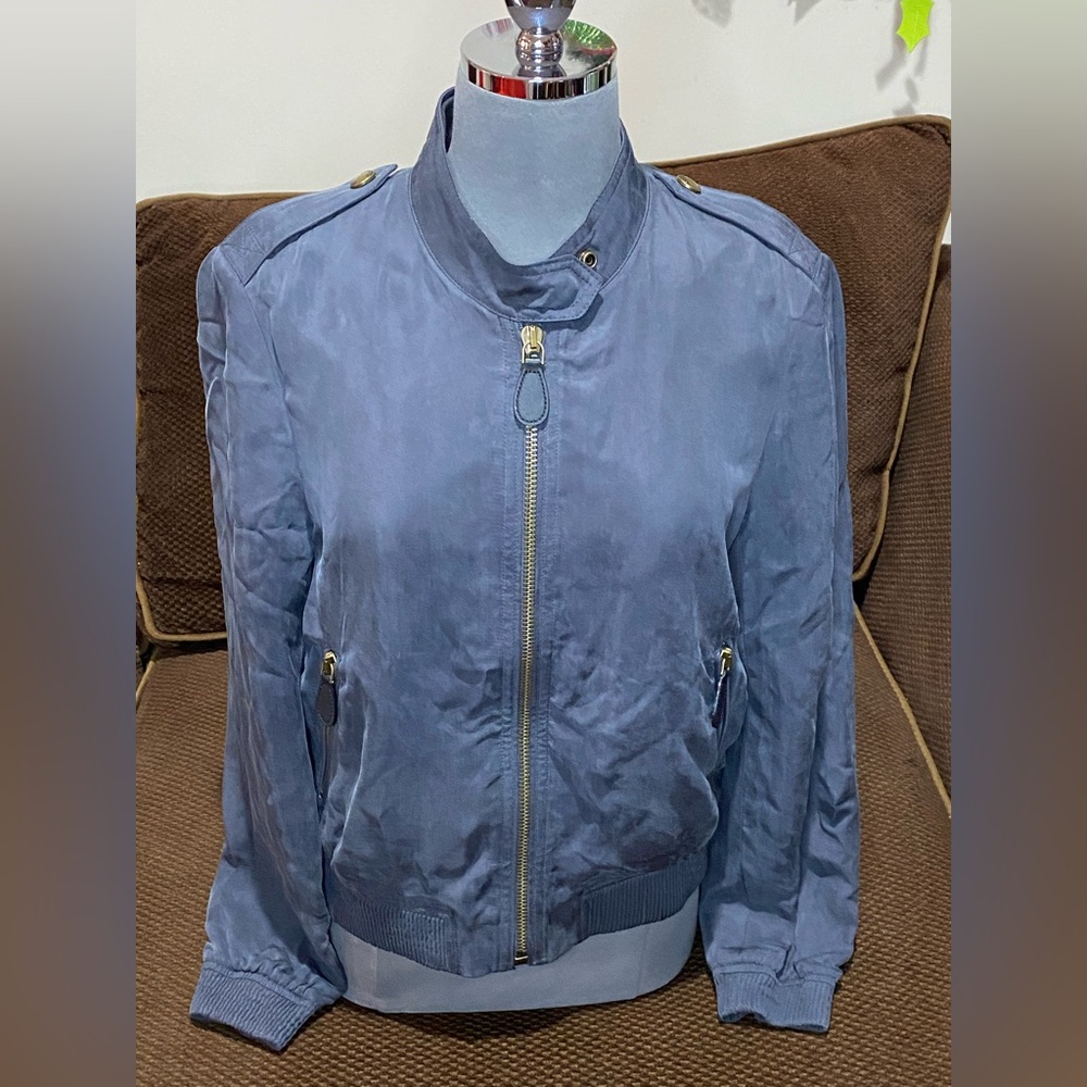 Burberry Brit women's jacket size 8 gray color